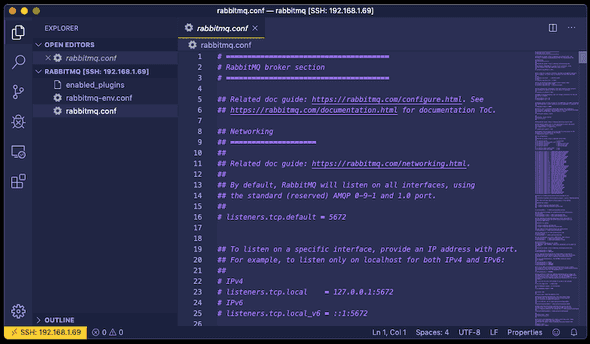 Remote Development using SSH in VS Code